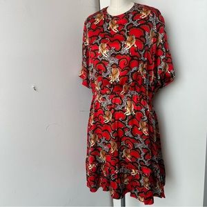 Sandro Dress size 3 leopards